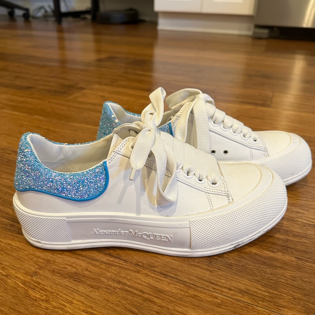 Alexander Mcqueen Leather Sneaker